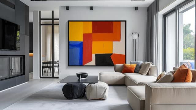 Obraz w ramie do salonu: Jakie obrazy w czarnej ramie są najmodniejsze? Obraz w ramie do salonu: Jakie obrazy w czarnej ramie są najmodniejsze?