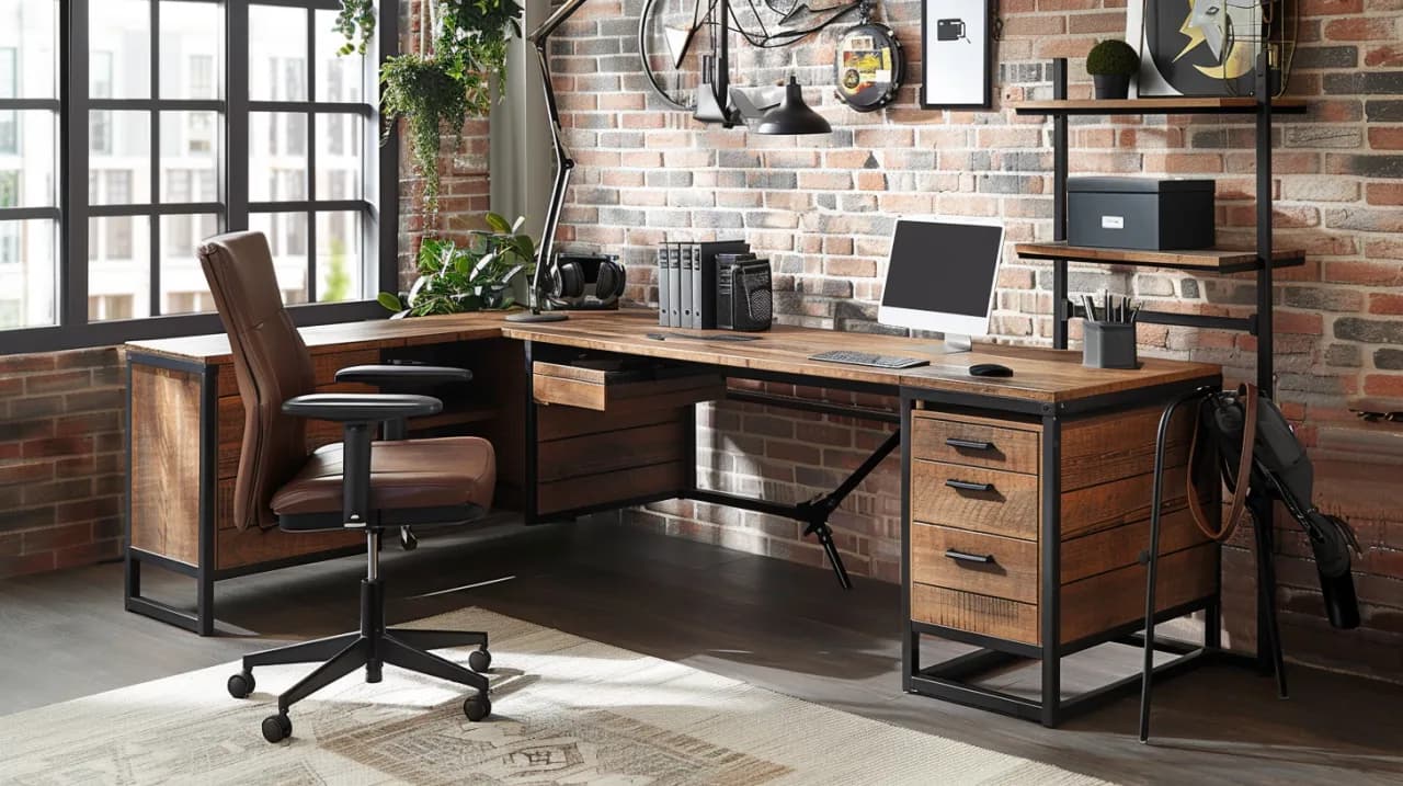 Czy biurko narożne loft to dobry wybór do biura w nowoczesnym stylu? Czy biurko narożne loft to dobry wybór do biura w nowoczesnym stylu?
