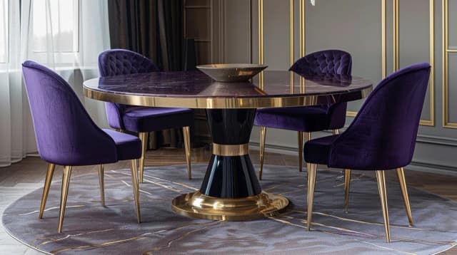 Stół w stylu glamour: Jakie okrągłe stoły glamour rozkładane są najmodniejsze? Stół w stylu glamour: Jakie okrągłe stoły glamour rozkładane są najmodniejsze?