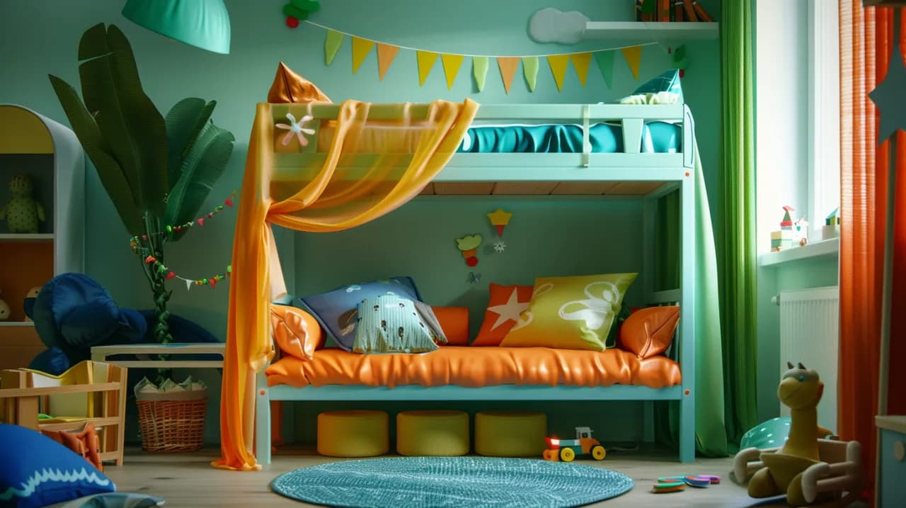 Siatka na łóżko: Jak wybrać łóżko piętrowe z kanapą do pokoju dziecięcego? Siatka na łóżko: Jak wybrać łóżko piętrowe z kanapą do pokoju dziecięcego?