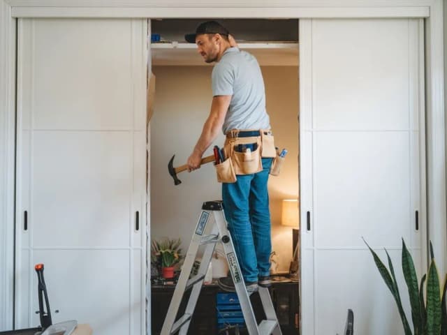 Jak zdemontować drzwi przesuwne w szafie komandor bez problemów Jak zdemontować drzwi przesuwne w szafie komandor bez problemów